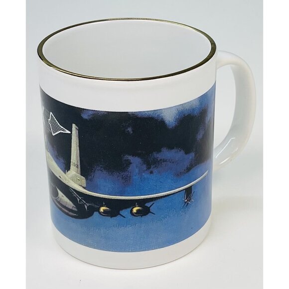 KILNCRAFT F-16X Fighter Jet Airplane Ceramic COFFEE MUG Cup Made in England EUC - Picture 3 of 6